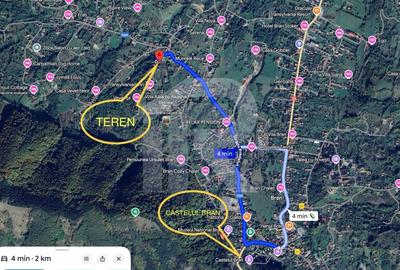 Teren investitie Bran - Predelut, la 2 km de Castelul Bran - 5