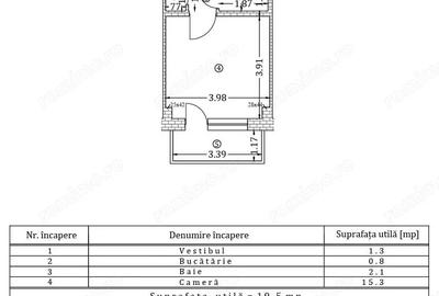 Garsonieră în Domenii - 3