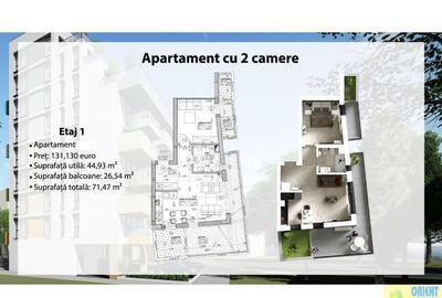 Statiunea Mamaia, apartamente 2 camere bloc NOU, vedere la mare si lac - 10