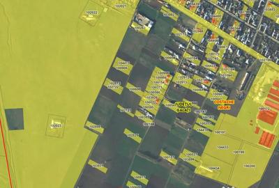 Teren de 1400 mp, în Costache Negri - 1