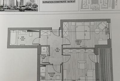 Apartament decomandat în Central