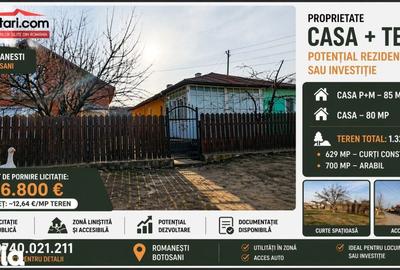 Casă cu 5 camere cu Teren 1329 Mp în Roma - 1