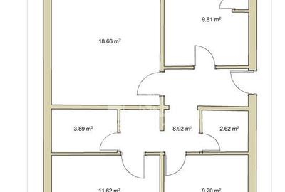 Apartament cu 3 camere decomandat în Buziașului - 11