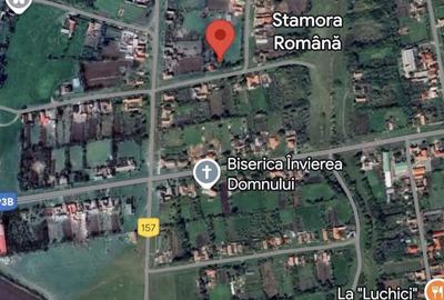 Teren de 1000 mp, în Stamora Română - 2