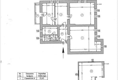 Apartament cu 2 camere decomandat în Domenii