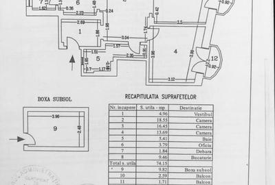 Apartament cu 3 camere decomandat, mobilat în Universitate - 11