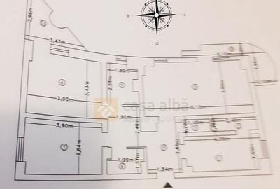 Gara - 3 camere decomandat, vedere impresionanta, etaj intermediar - 3