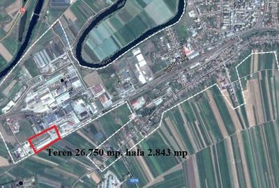 Mures Ludus Vand teren 26.750mp si hala 2.843mp - 4