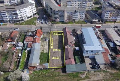 Teren construcție, în Mărăței