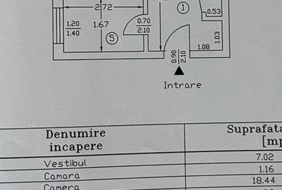 Vand garsoniera 40 mp, cu terasa, parter, bloc reabilitat, Drumul Taberei - 1