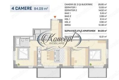 Apartament modern in Liberti Residence - 4