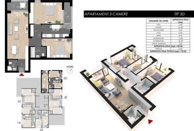 Apartament cu 3 camere decomandat în Rahova - 15