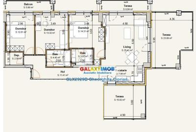 Apartament cu 4 camere decomandat în Nord-Vest - 1