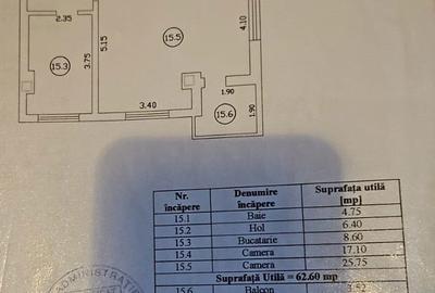 Apartament cu 3 camere în Nord - 14