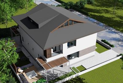 Proiect imobiliar : Duplex modern cu dormitor la parter si mansarda locuibila - 5