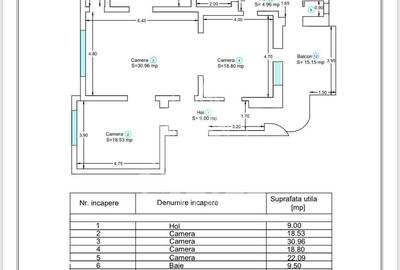 Apartament cu 4 camere circular, mobilat în Ultracentral - 15