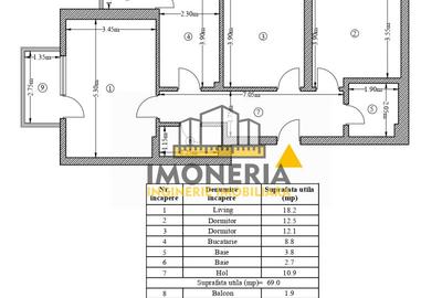 Birou, de 74.599998474121 mp, în Mihai Bravu - 5