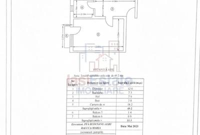 Apartament cu 2 camere decomandat în Frumoasa - 10