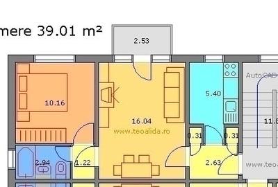 2 camere 42mp - Zona Păcurari (Carrefour Express / Alpha Bank) 2 camere 42mp - Zona Păcurari (Carrefour Express / Alpha Bank) - 2