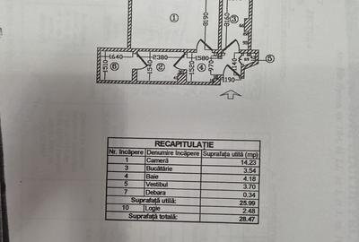 Garsonieră decomandată, mobilată în Giurgiului - 5