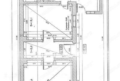 Casă cu 2 camere în Central