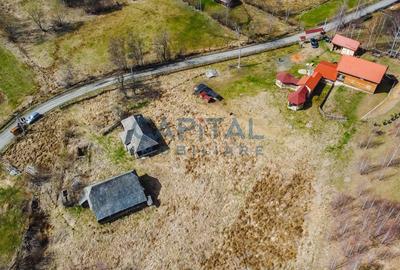 Teren  CABANA/CASA, 10450 mp cu utilitati, Valea Fericirii, zona Rasca/Belis - 2