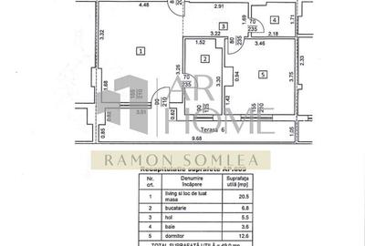 Birou, de 49 mp, în Gheorghe Doja - 9