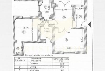 Apartament 3 camere Capitale | In vila | Parter - ideal pentru business - 13