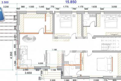 Case individuale cu 5 camere in Trivale | Teren 465 mp I Uti - 2