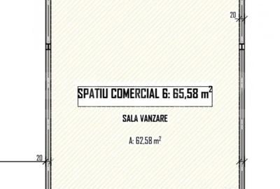Spațiu comercial, de 65 mp, în Someșeni