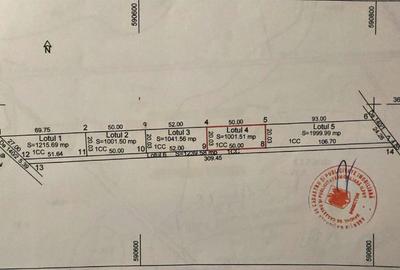 Teren intravilan în Snagov aproape de pădure, 1000 m² - 1