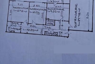 Apartament cu 3 camere decomandat în Far - 15