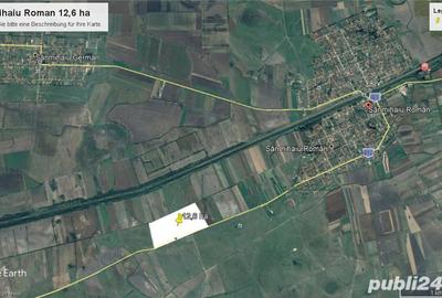 Teren de 127000 mp, în Sânmihaiu Român