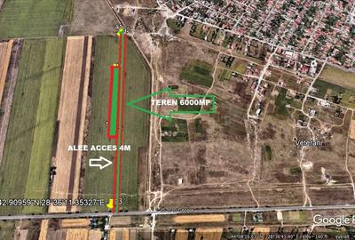 Extravilan Constanta Km5 - teren  6000mp ideal investitie - 3