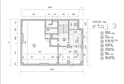 Cladire individuala 880 mp de inchiriat - metrou Aviatorilor - 13