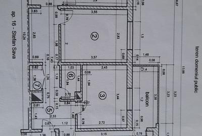 Apartament cu 3 camere decomandat în Central - 1