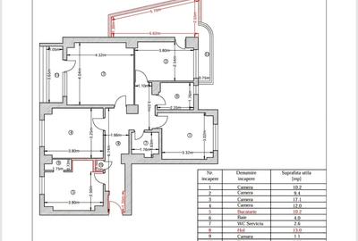 Apartament 4 camere, 2 balcoane, vis a vis de ASE - 2