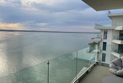 Apartament 3 camere lux Mamaia cu vedere frontala la lac - 8
