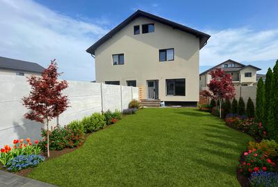 Casa individuala cuplata cu mansarda locuibila, 4 camere, STB - 2