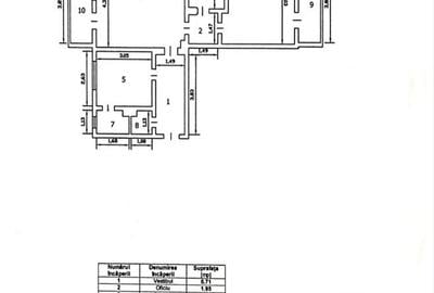 Apartament cu 2 camere semidecomandat, mobilat în Aviației - 10