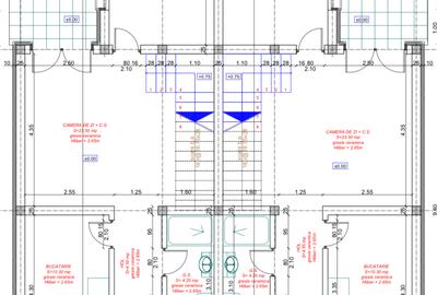 Duplex cu 4 camere cu Canalizare în Moșnița Nouă - 16