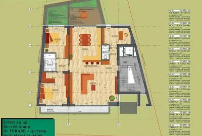 Apartament cu 4 camere decomandat în Dacia - 13