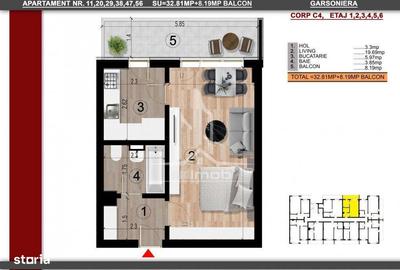 Garsonieră în Central - 7