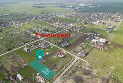 Teren intravilan cu funda?ie in Frumuseni - 1