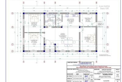 Casă cu 3 camere în Central