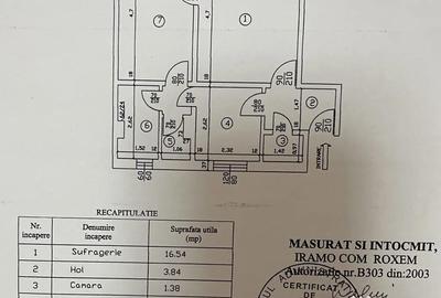 Apartament cu 2 camere semidecomandat în Războieni - 1