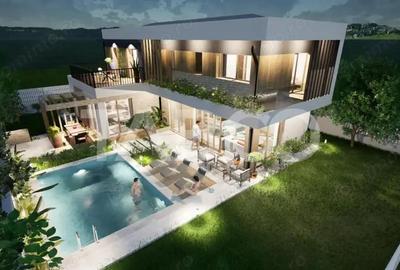 Vila exclusiva cu piscina intr-un ansamblu premium in Sanicoara Cluj