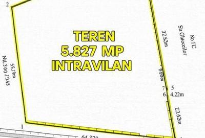 Teren de 5827 mp, în Central - 2