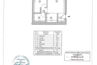 2 cam ONE COTROCENI PARK, mobilat Premium, parcare inclusa, piscina,0% COMSION - 9