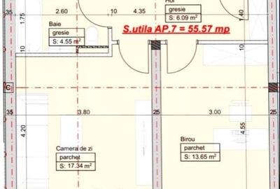 Apartament cu 2 camere, 56mp, zona Giroc